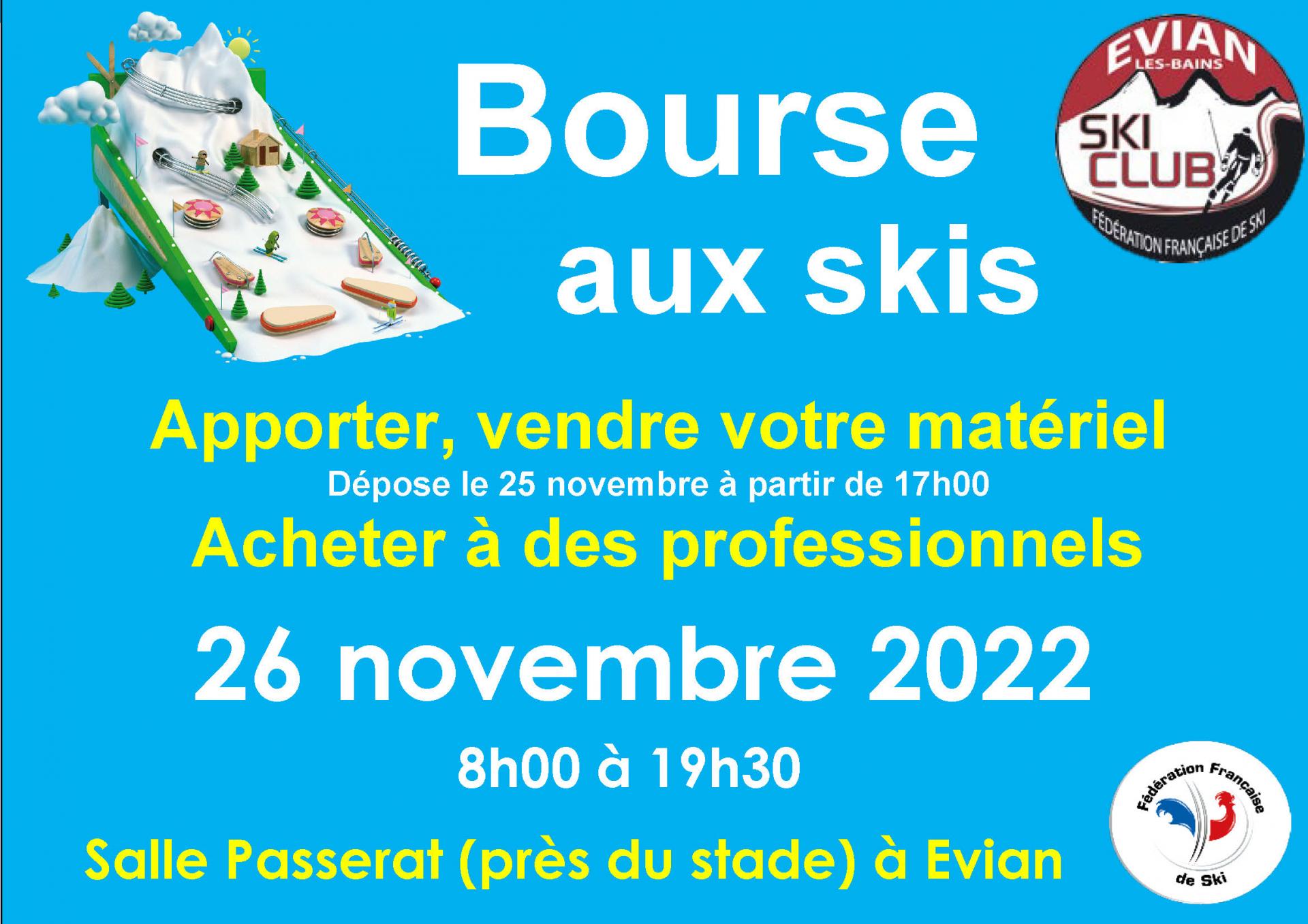 Bourse aux skis 2022